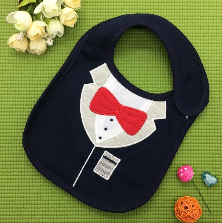 Bibs de bebé de algodón moderno de lujo - Bandana impermeable para infantes