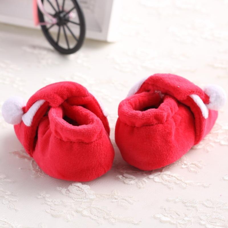 Chaussures d'hiver pour bébés unisexes - Premiers pas avec le charmant Père Noël