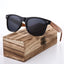 Gafas de sol de bambú polarizadas hechas a mano de lujo