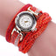 Montre Bracelet en Rhinestones pour Femmes en Quartz Doré Élégant