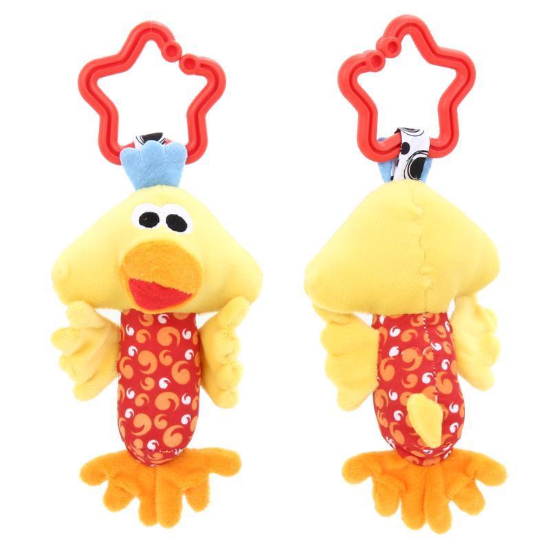 Sonajero de Peluche Colorido para Bebés
