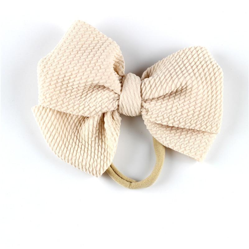 Bandeau Stylé pour Filles Bébé avec Grand Nœud