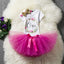 Fluffy Pink Tutu Dress for Baby's First Birthday