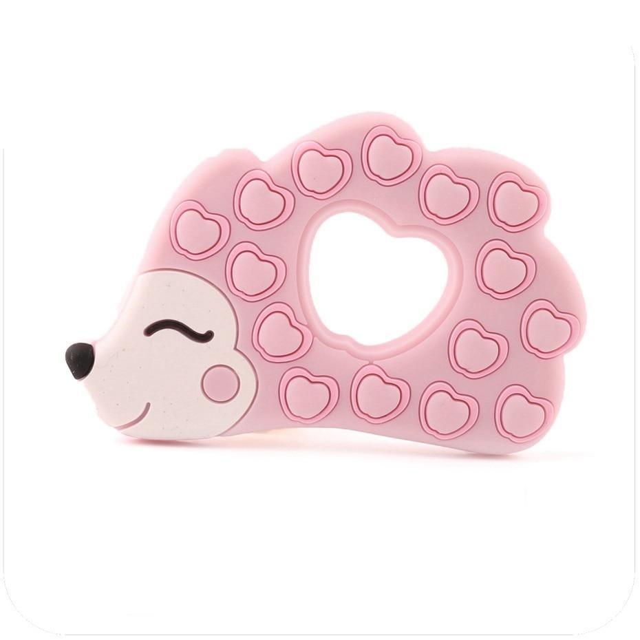 BPA Free Silicone Teether - Cartoon Animal Design