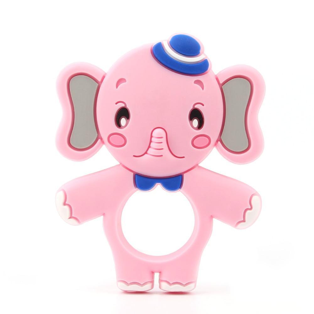 Premium Silicone Baby Teether - Animal Designs for Comfort
