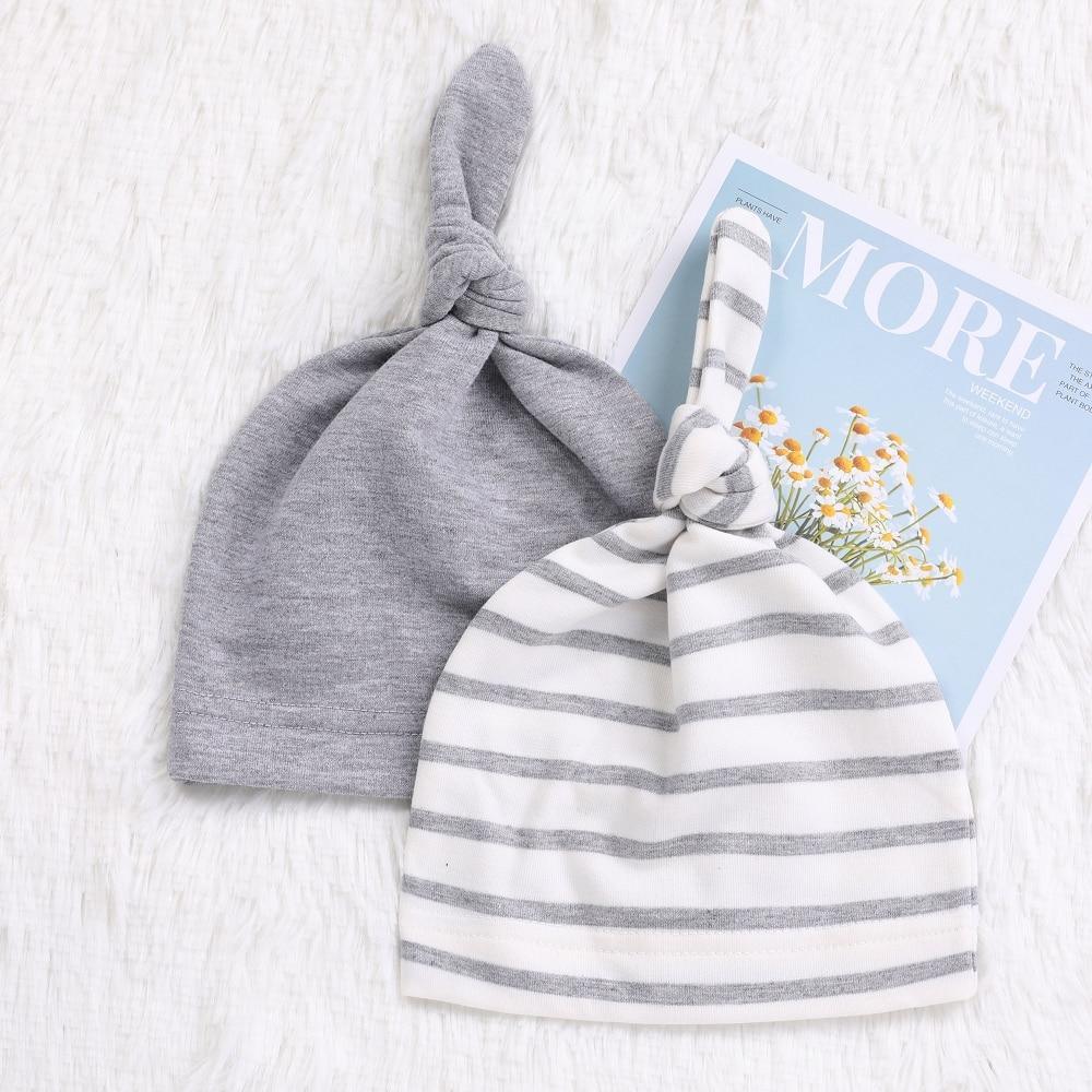 Adorable 2-Piece Baby Cap Set - 100% Cotton for All Seasons - Korvel