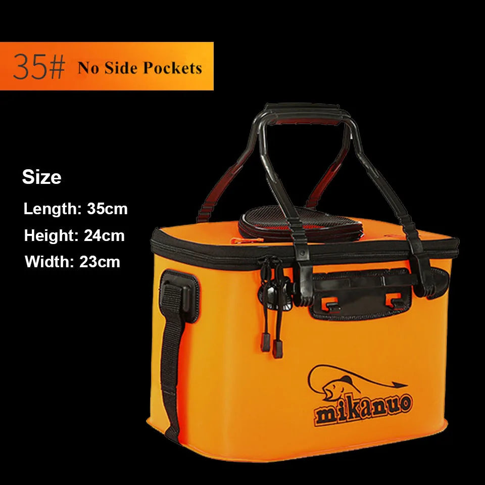 Portable EVA Fishing Bag - Collapsible Fishing Bucket