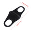 1PC Mouth Mask PM2.5 Anti Haze Black Dust Mask Nose Filter Windproof Muffle Bacteria Fabric Cloth Respirator Face Care - Korvel