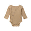 Elegant Handmade Baby Long Sleeve Romper for Newborns