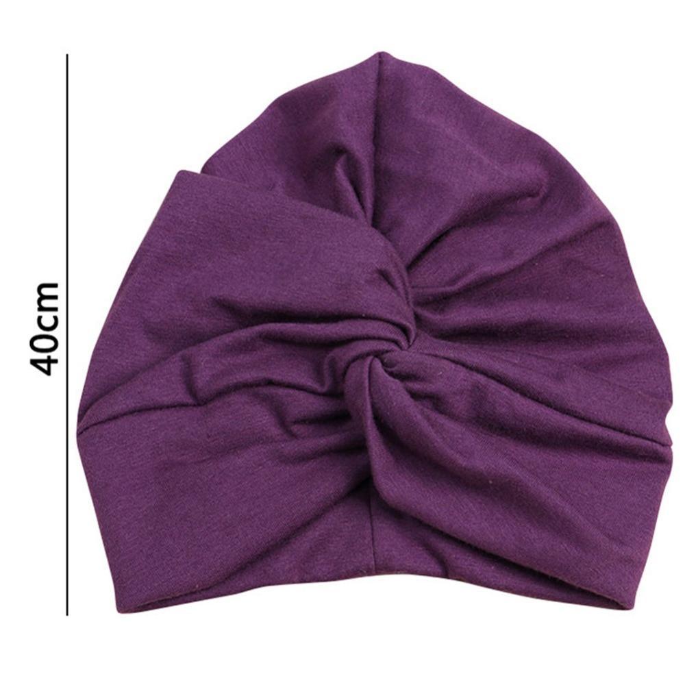 Gorro Turbante de Algodón Suave para Niñas - Estilo Bohemio