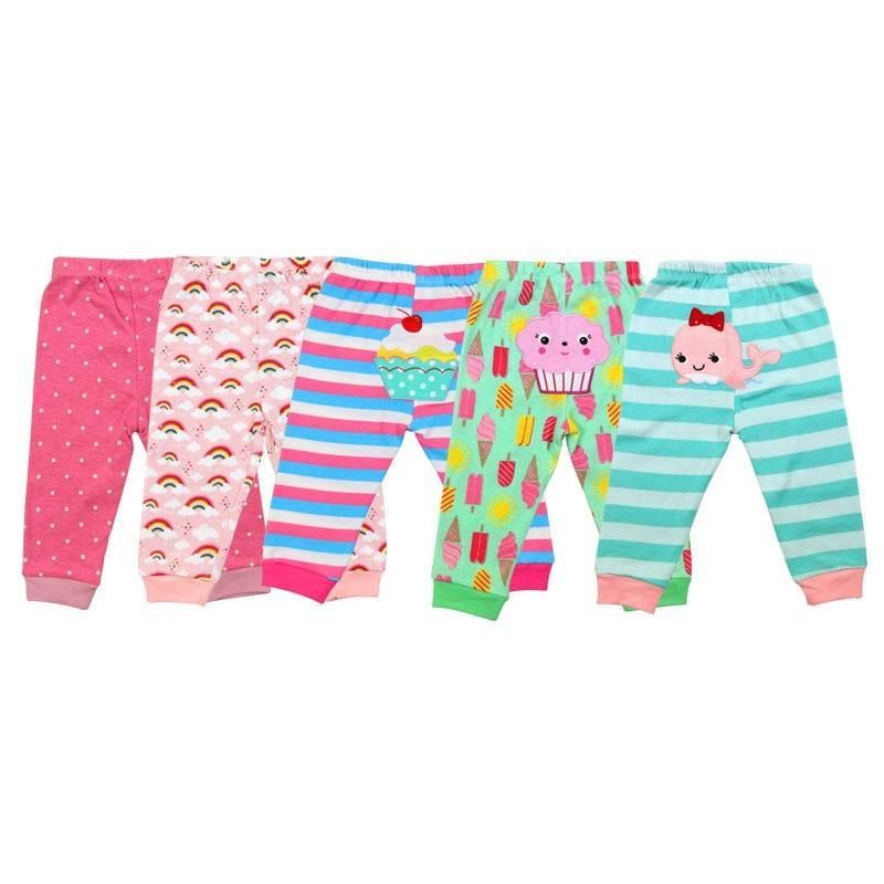Premium 100% Cotton Cartoon Print Baby Leggings