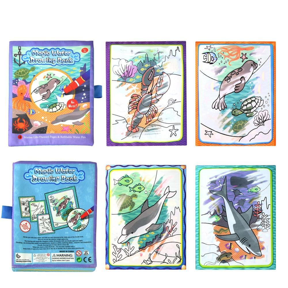 Coolplay Magic Water Drawing Book - Educational Art Toy