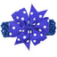Modern Luxury Dot Bow Wide Headband for Girls
