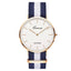 Luxury Unisex Quartz Watch with Elegant Strap Design