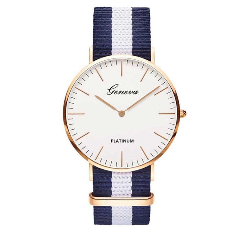 Luxury Unisex Quartz Watch with Elegant Strap Design