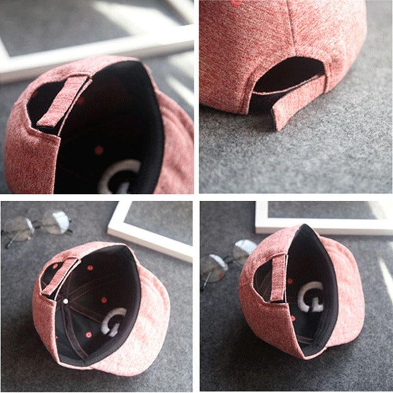 Casquettes de baseball en coton ajustables pour bébés et enfants