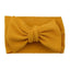 Stylish Big Bow Hair Accessories for Toddler Girls - Stretchy Turban Headbands - Korvel