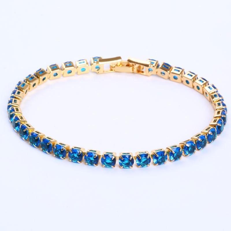 Elegant Cubic Zirconia Tennis Bracelet for Men and Women