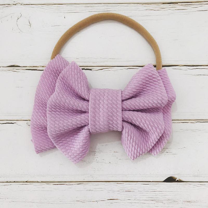 Elegant Floral Headband for Newborns - Soft & Adjustable