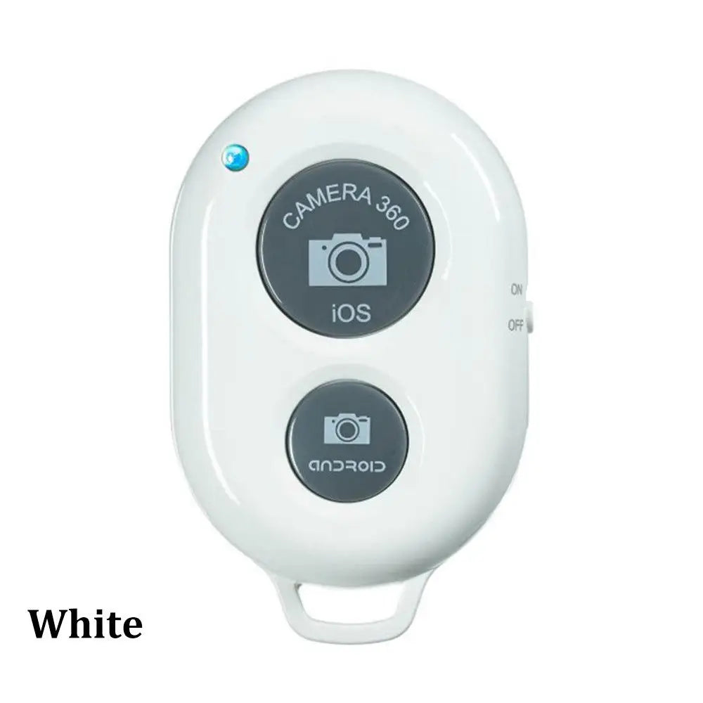 Wireless Bluetooth Smart Phone Camera Remote Control Shutter For Selfie Stick Monopod compatible Android IOS iPhone X iPhone 8 - Korvel