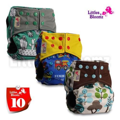 Modern Luxury Printed Washable Cloth Diaper Set