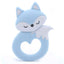 BPA Free Silicone Teether - Cartoon Animal Design