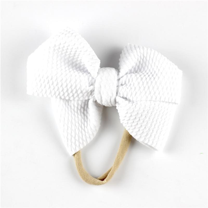 Bandeau Stylé pour Filles Bébé avec Grand Nœud