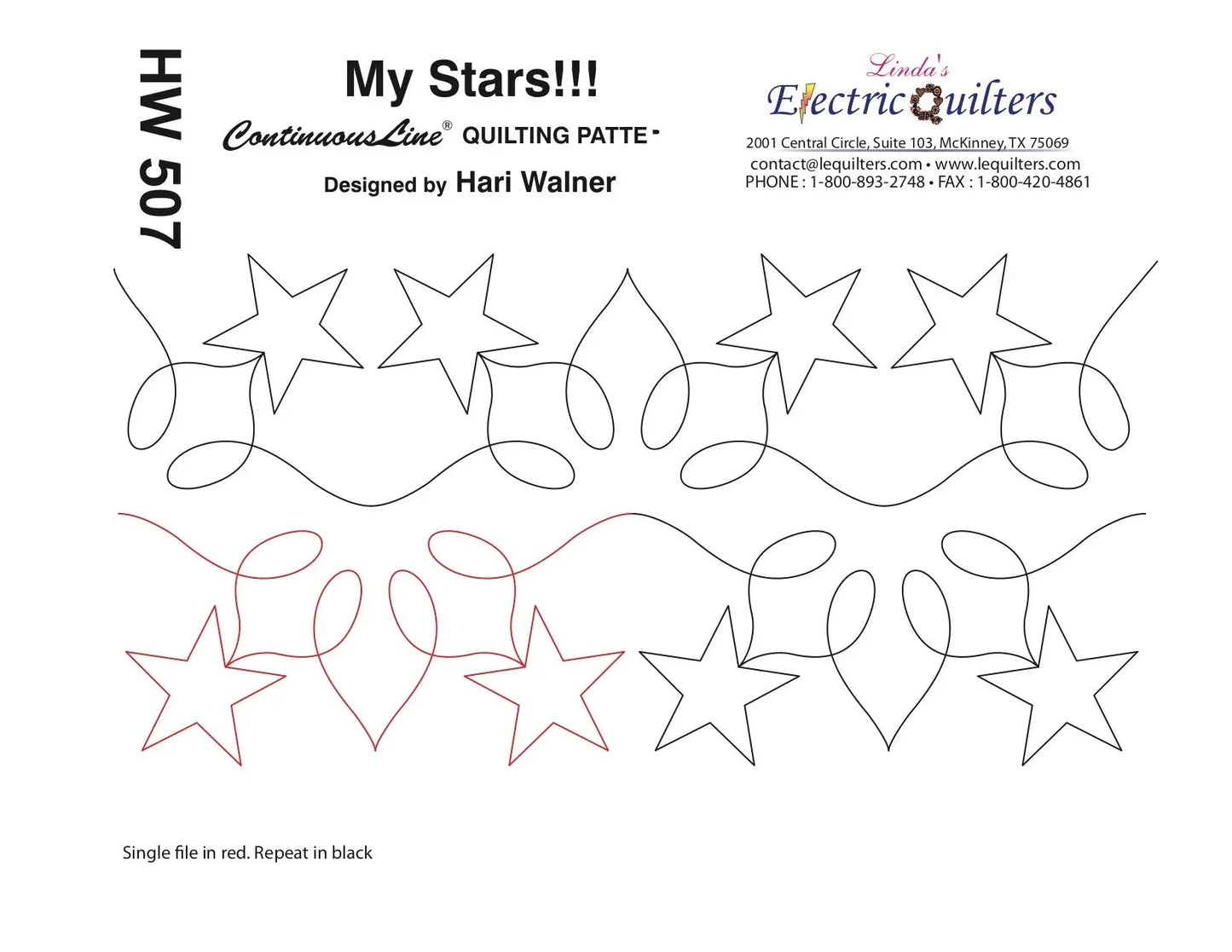 507 My Stars Pantógrafo de Hari Walner