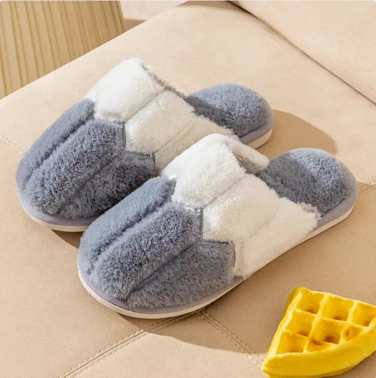 Zapatillas de Invierno de Algodón Acogedor para Mujeres