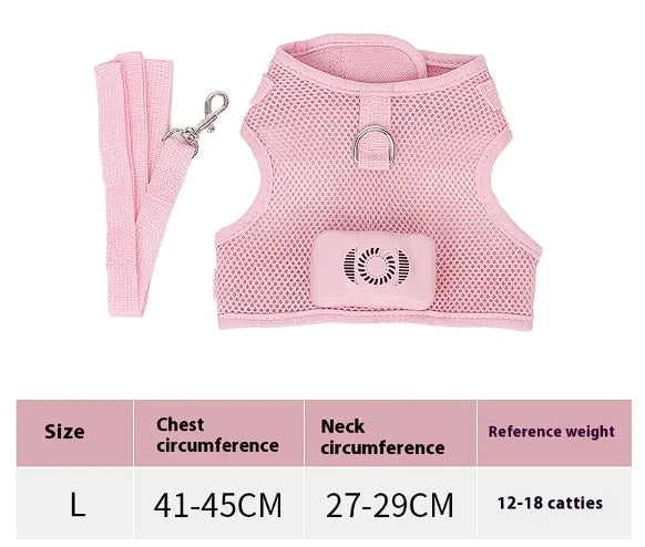 Cooling Dog Vest Harness with Adjustable Chest Strap