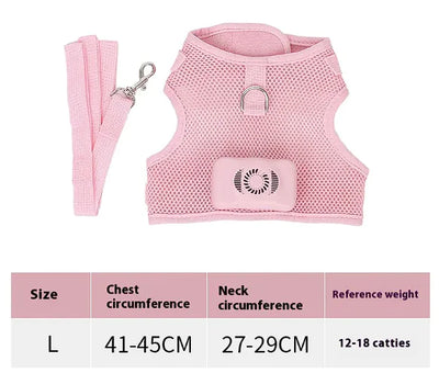 Cooling Dog Vest Harness with Adjustable Chest Strap