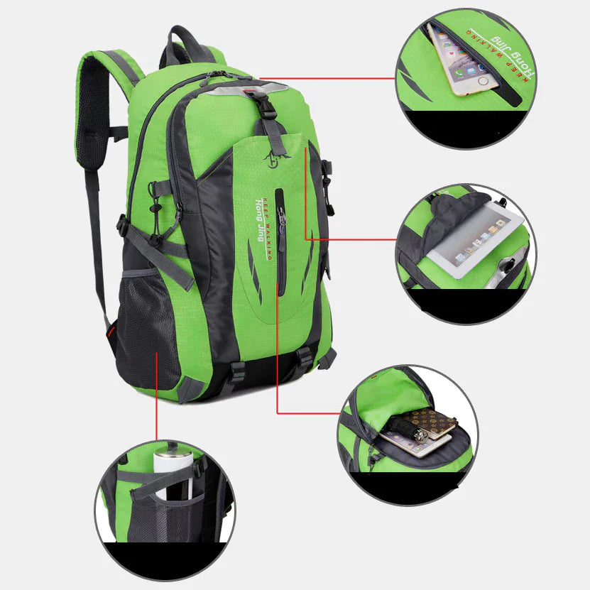 Mochila de Viaje Premium de 40L para Hombres y Mujeres