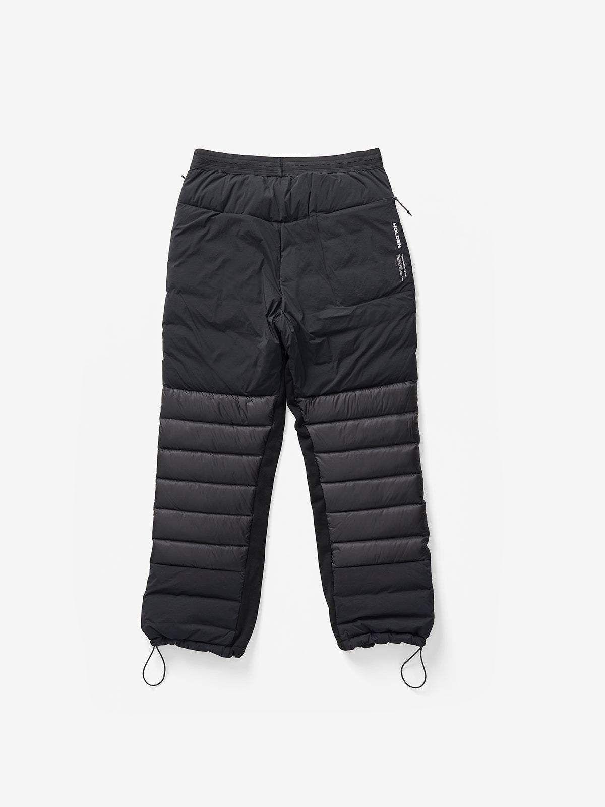 Hybrid Down Sweatpant - Black - Korvel