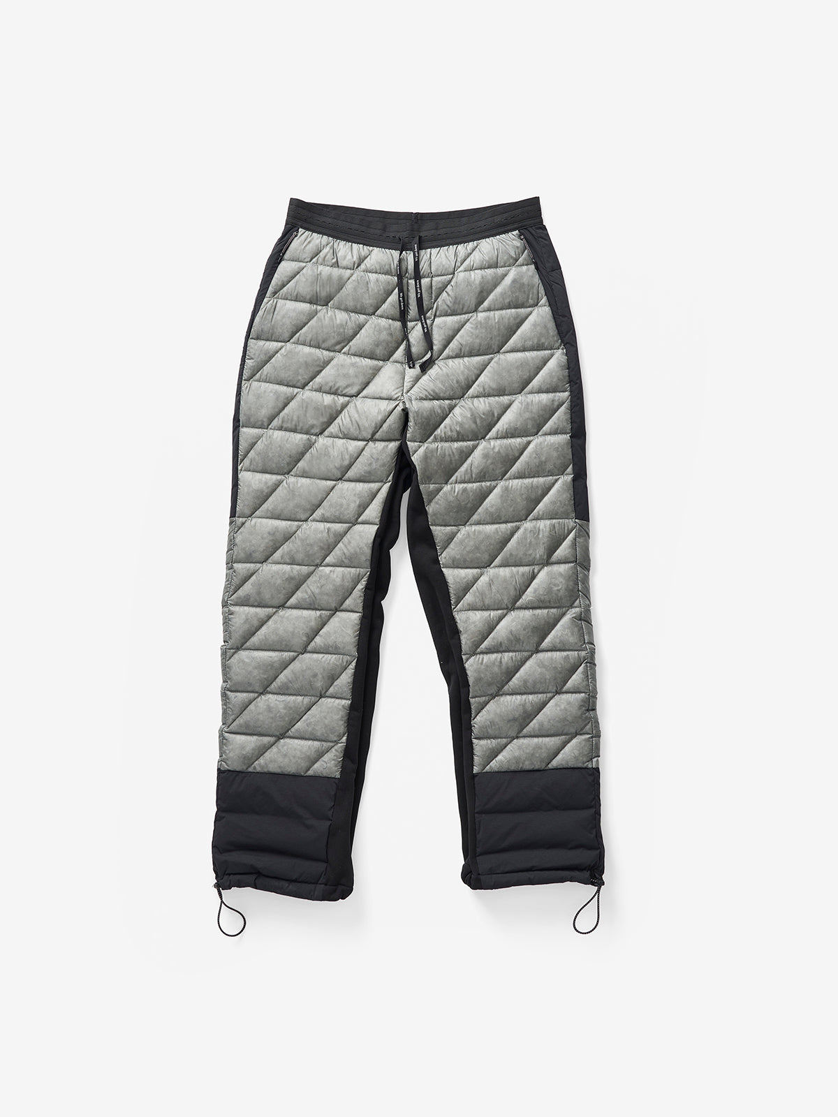 Pantalon de survêtement hybride en duvet - Gris ardoise