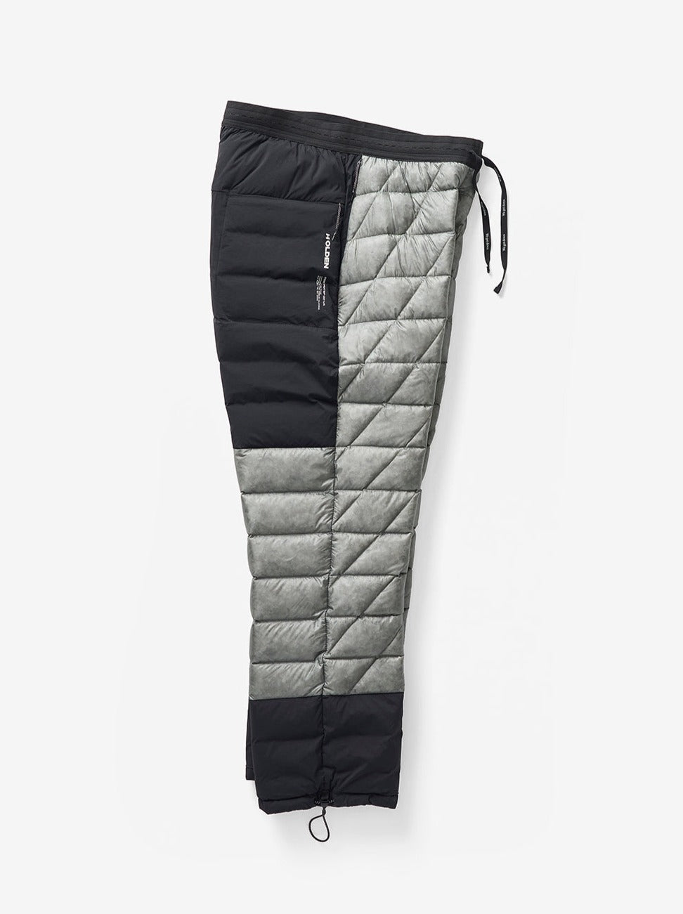 Pantalon de survêtement hybride en duvet - Gris ardoise