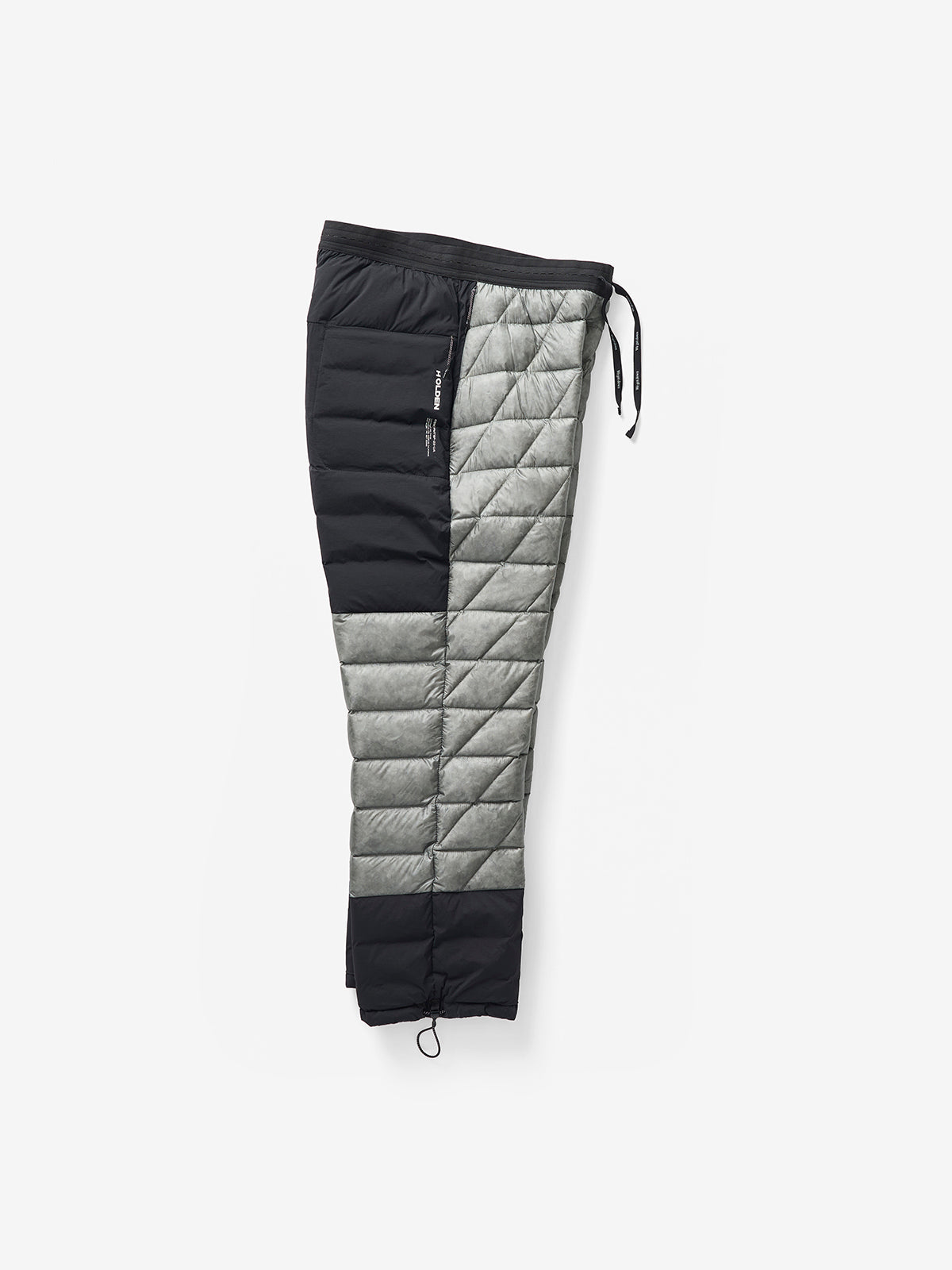 Pantalon de survêtement hybride en duvet - Gris ardoise