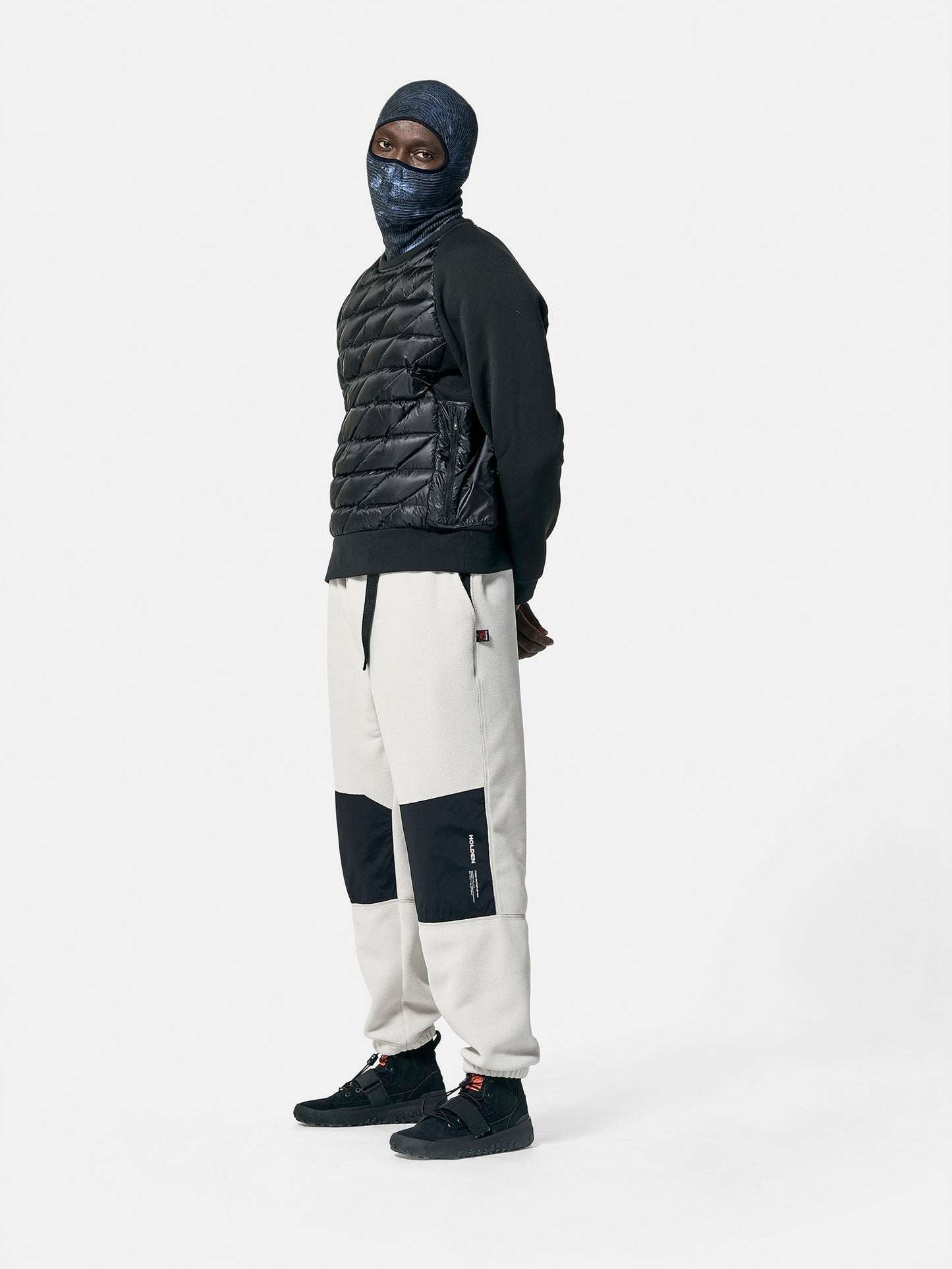 Hybrid Down Crew - Black