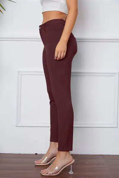 Pantalones Esenciales de Puntada Elástica