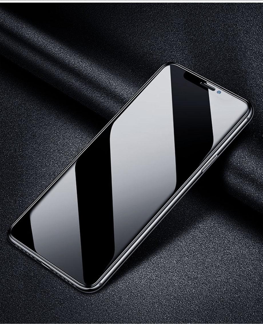 Protector de Pantalla de Vidrio Templado de Cubierta Completa 60D para iPhone