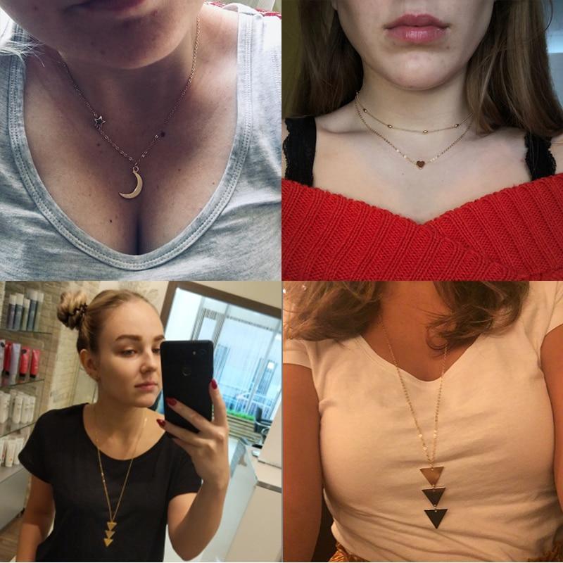 Modern Vintage Multilayer Crystal Gold Choker Necklace