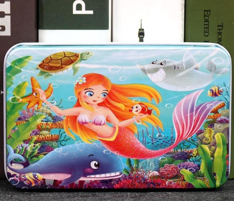 Puzzle en bois cartoon d'animaux de 60 pièces pour enfants