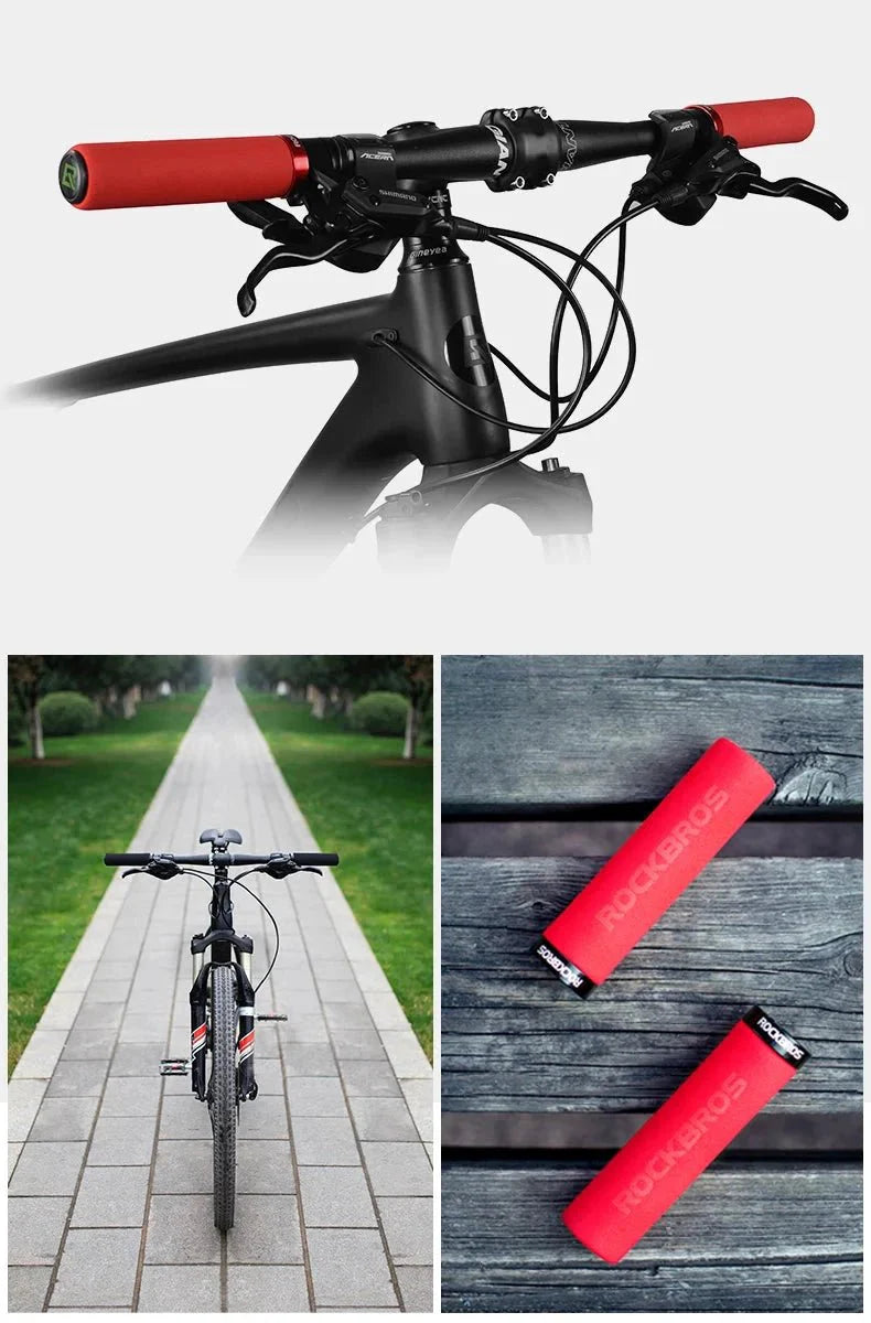 Poignées de vélo Premium ROCKBROS pour un confort amélioré