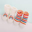 Chaussettes pour bébés en coton doux antidérapantes pour nouveau-nés et tout-petits