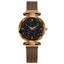 Montre de Femme Luxe Ciel Étoilé - Design Magnétique Étanche