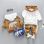 Ensemble d'Hiver Élégant pour Nouveau-nés Garçons - Sweat à Capuche et Pantalons