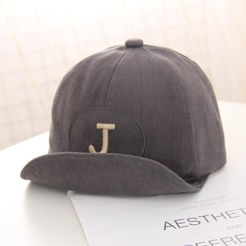 Casquettes de baseball en coton ajustables pour bébés et enfants