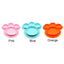 Kids Bear Paw Silicone Feeding Plate - Safe & Fun Tableware