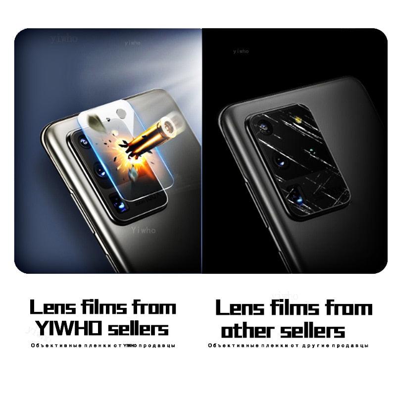 5PCS Tempered Glass Camera Lens Protectors for iPhone