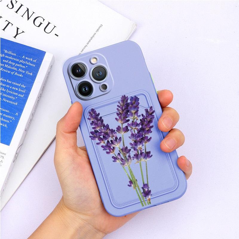 Coque de portefeuille en silicone charmante pour iPhone 13 Pro Max