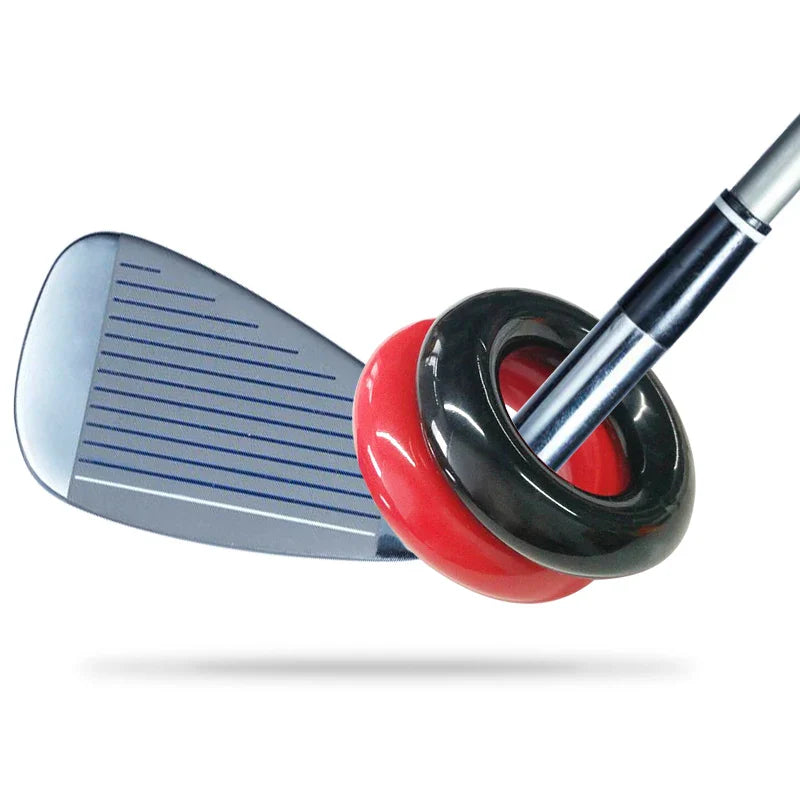 1PC Golf Weight Ring 150g Black red Round Weight Power Swing Ring for Golf Clubs Warm up Aid For Training Golf Accessories - Korvel